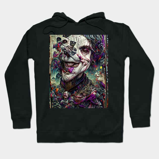 Clown 9 Hoodie by aetherialdnb